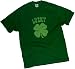 Lucky Shamrock (Gold) -- St. Patricks Day Adult T-Shirt