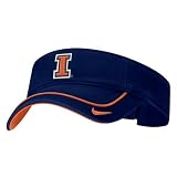 Nike Illinois Fighting Illini Navy Blue Swoosh Visor