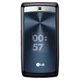 LG KF300 Wine Unlocked Phone with Tri-Band GSM--International Version with Warranty (Black)