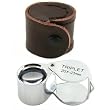 20X Triplet Loupe Jewelers Gemologist Magnifier Tool