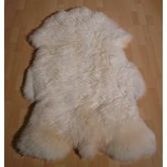 XXL Schaffell wie Eisb�r wei� 140-150cm