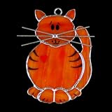 SWITCHABLES STAINED GLASS NIGHT LIGHT COVER - CAT - SW022