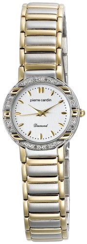 Pierre Cardin Women's Diamond Collection Two-Tone Diamond Accented Watch #PCD4003TS