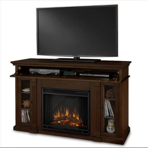 Real Flame Lannon 3300-X-E Electric Fireplace in Espresso - MANTEL ONLY On Sale