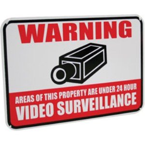 home security signs