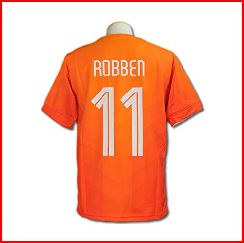 サッカーユニフォーム 【2014モデル】 オランダ代表 アリエン・ロッベン 背番号11 レプリカサッカーユニフォーム 大人用 F
