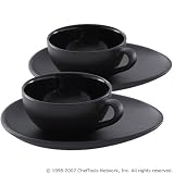 Nigella Lawson Cappuccino Cup and Saucer Set of 2