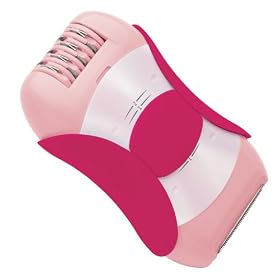 Revlon RV565 Gentle 2-in-1 Hair Removal System, Pink by Revlon