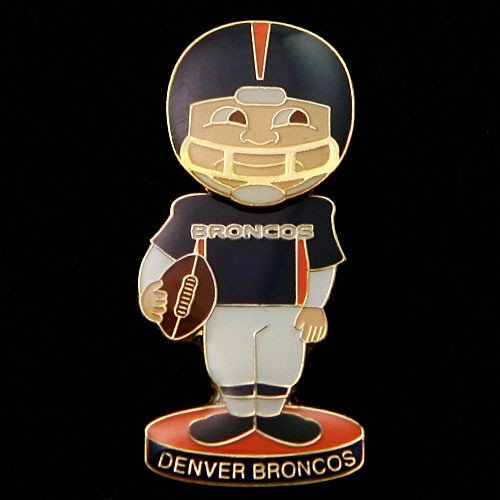 Denver Broncos Bobblehead Football Player Pin