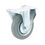 Woodstock International H0667 3" Gray Industrial Fixed Caster