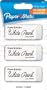 Paper Mate White Pearl Premium Erasers, 3 Erasers(70624)