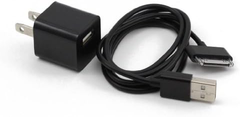 CTRLS® Wall Plug+ 3ft Cable for iPhone 4 4S 3GS Black