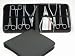 8pc Professional Piercing Tool Kit w/ Case