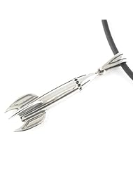 Retro Rocket Jewelry Interstellar Explorer Pendant