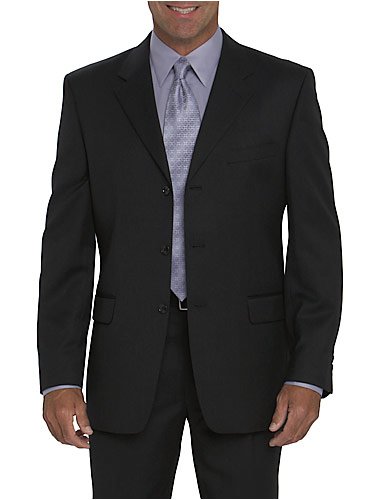 Jones New York Three-Button, Non-Vented Suit