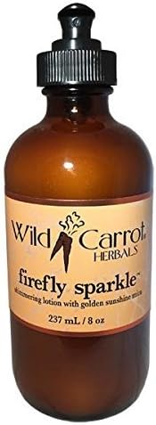 Firefly Sparkle Lotion Wild Carrot Herbals 8 oz Lotion by Wild Carrot Herbals