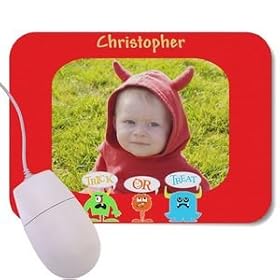 Monster Trick or Treat Photo Mouse pad