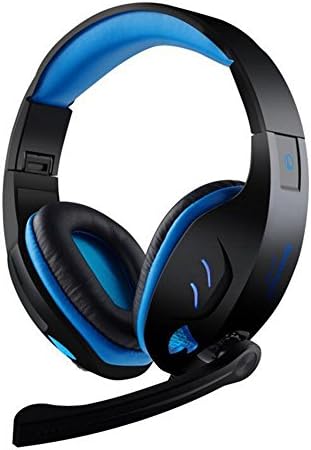 Weijin USB 7.1 Surround Sound Version Game Gaming Headphone Computer Headset Earphone Headband with Microphone LED Light Inline Volume Control