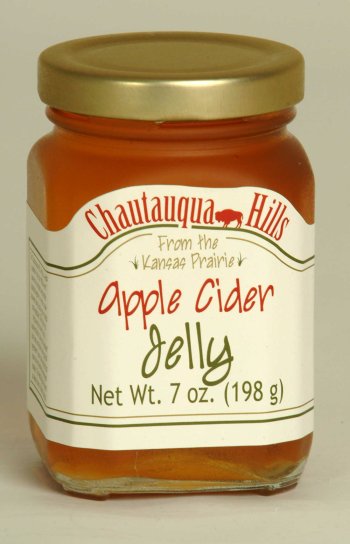 Chautauqua Hills Apple Cider Jelly, 7 Ounce by The Red Buffalo