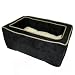 Snoozer Luxury Console Pet Car Seat, Black & Herringbone, Small