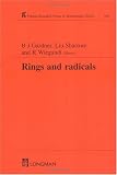 Rings and Radicals (Research Notes in Mathematics Series)