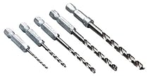 Makita 784000-A-A UltraLok 5 Piece 1/16-Inch to 3/16-Inch Hex Shank Drill Bit Assortment