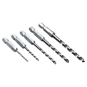 Makita 784000-A-A UltraLok 5 Piece 1 16-Inch to 3 16-Inch Hex Shank Drill Bit Assortment by Makita