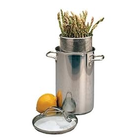 RSVP Stainless Steel Asparagus Vegetable Steamer by RSVP
