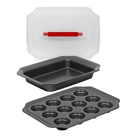 Pyrex  Advantage 3-Piece Metal Bakeware Set