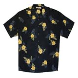 Tommy Bahama Big & Tall Welcome Lei Hawaiian Camp Shirt