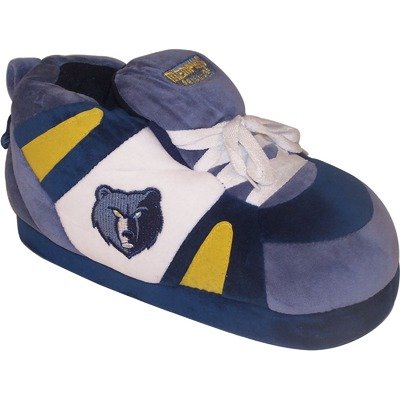 Memphis Grizzlies Boot Slipper Size: 12-14, Color: Blue / White / Gold