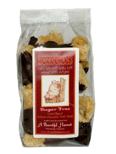 Childrens Toyshop  Gourmet Food : Pork Chocs - Sugar Free Milk Chocolate Dipped Pork Rinds