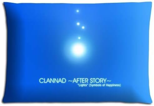 16x24 16"x24" 40x60cm bedroom pillow shell cases Cotton / Polyester softness anti-microbial Clannad After Story by Harrison butler