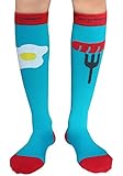 Compression Socks (Fun Patterns 20-30mmHg) Men & Women Running Casual Socks by CompressionZ
