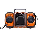 ECOXGEAR Rugged and Waterproof Stereo Boombox GDI-AQ2SI60