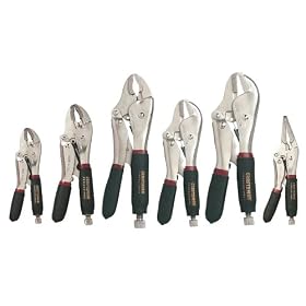 Craftsman 9-45706 Professional Easy Release Locking Pliers Set, 6-Piece: Home Improvement