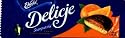 Delicje - Soft Biscuit Topped with Chocolate - Orange Filling 136g