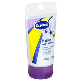 Dr. Scholl's For Her Pumice Foot Scrub, 3.5 oz