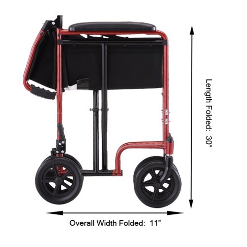 Mobility scooters hire alvor village, nova 319 steel transport chair 19