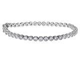 Antique Style Bracelet in Sterling Silver .925 with Cubic Zirconia (CZ)