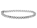Antique Style Bracelet in Sterling Silver .925 with Cubic Zirconia (CZ)