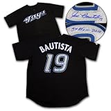 JOSE BAUTISTA Toronto Blue Jays SIGNED Jersey w/ 54 HR