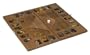 Square Root Games 0021 Four-Player Mancala in Natural Finish Solid Hardwood