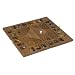 Square Root Games 0021 Four-Player Mancala in Natural Finish Solid Hardwood