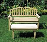 Strathwood All-Weather Hardwood 3-Seater Bench