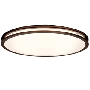 【クリックで詳細表示】NEC 蛍光灯シーリング アーバンオーク (4.5～6畳用・リモコン付・LED保安球付・6，060ルーメン) 7LKZ797LSG