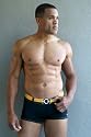 Pistol Pete Nuveau Squarecut with Belt - Black