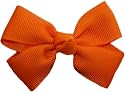 Posies Accessories Bitty Grosgrain Orange Tangerine Hair Bow