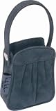 Nicole Miller Suede Purse Universal Cell Phone Carry Case, Charcoal