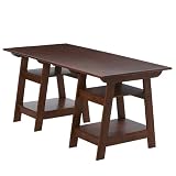 Madison Trestle Desk - Walnut